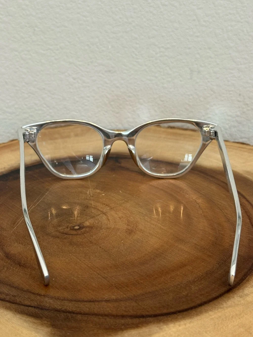 TURA Japan RARE Vintage 50’s Cat Eye Silver Aluminum Eyeglasses Frames